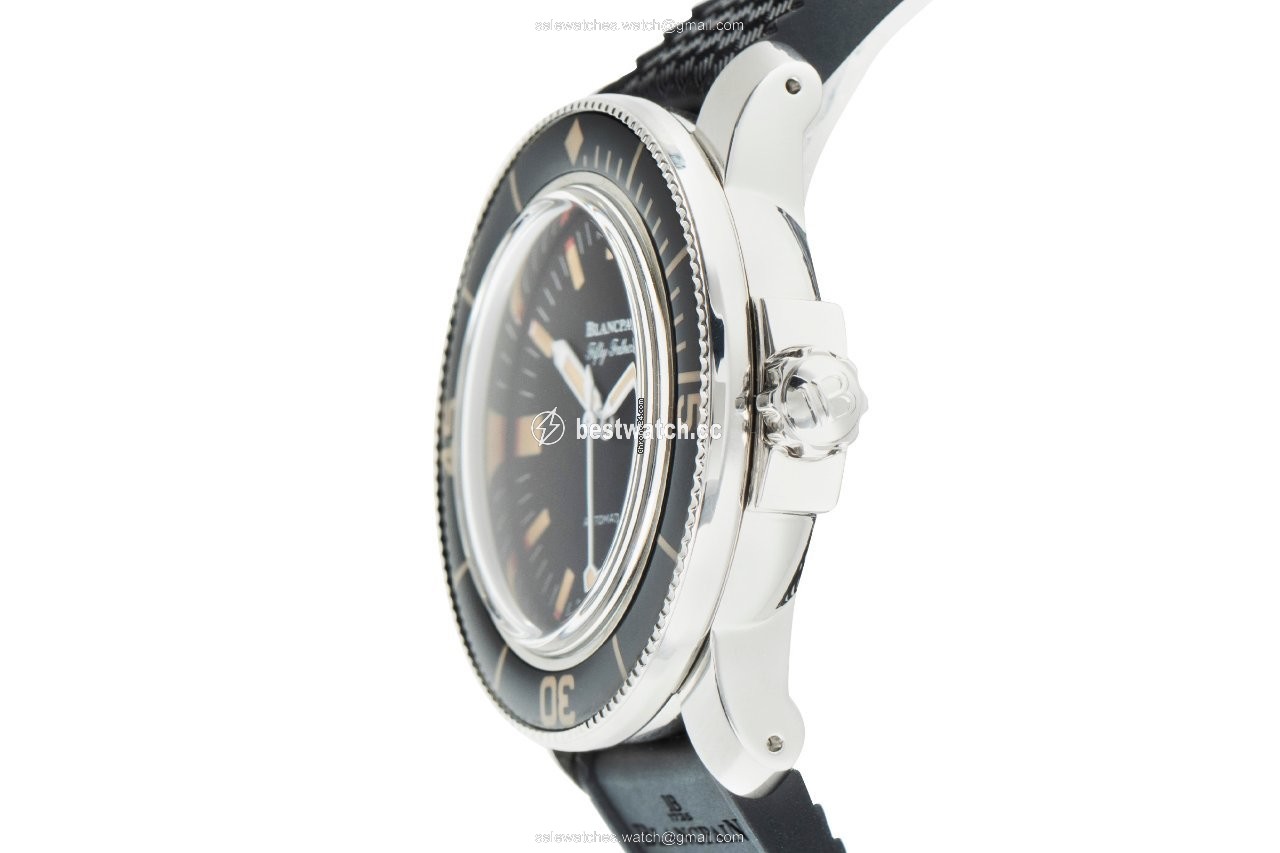 IMG_9086 Blancpain Fifty Fathoms Mens watch Unisex Automatic Steel 5008B.1130.B52A 3