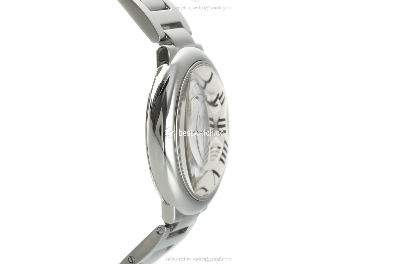 IMG_9086 Cartier Ballon Bleu 36mm Mens watch Unisex Automatic Steel W6920046 3