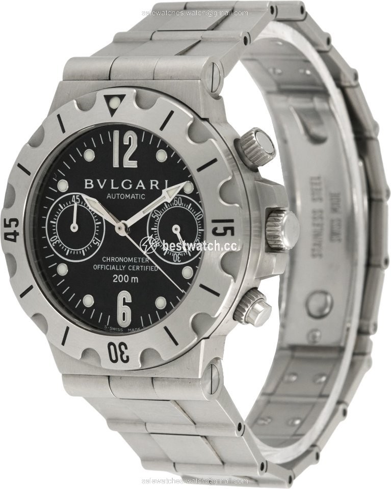 Bulgari Diagono Mens watch Unisex Automatic Steel SC38S 3