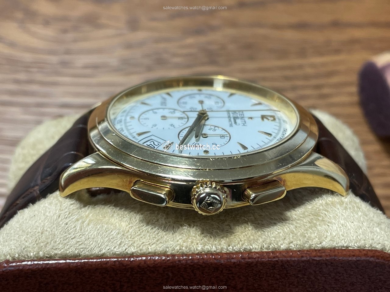 IMG_9086 Zenith El Primero Mens watch Unisex Automatic Yellow gold 30.1250.400 3