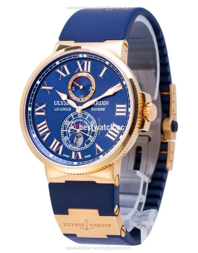 Ulysse Nardin Mens watch Unisex Automatic Rose gold 266-67 3