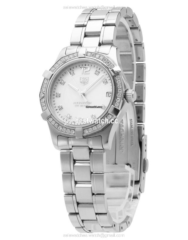 IMG_9086 TAG Heuer Aquaracer Lady Mens watch Unisex Quartz Steel WAF1313.BA0819 3