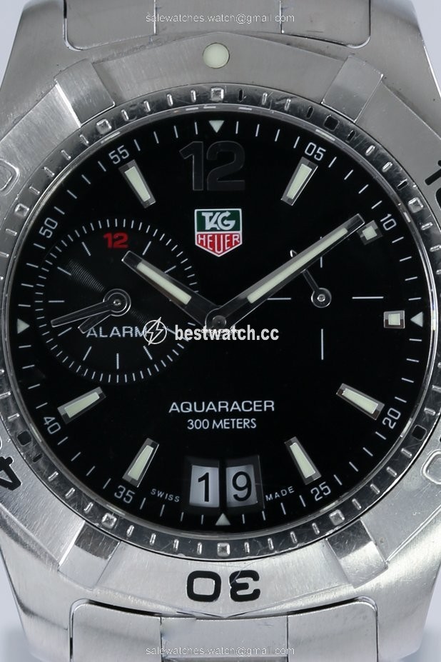 IMG_9086 TAG Heuer Aquaracer 300M Mens watch Unisex Quartz Steel WAF111Z.BA0801 3