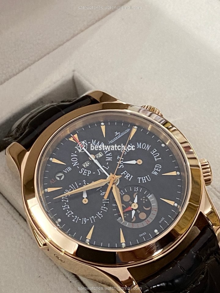 IMG_9086 Jaeger-LeCoultre Master Grand Reveil Mens watch Unisex Automatic Rose gold Q163247A 3