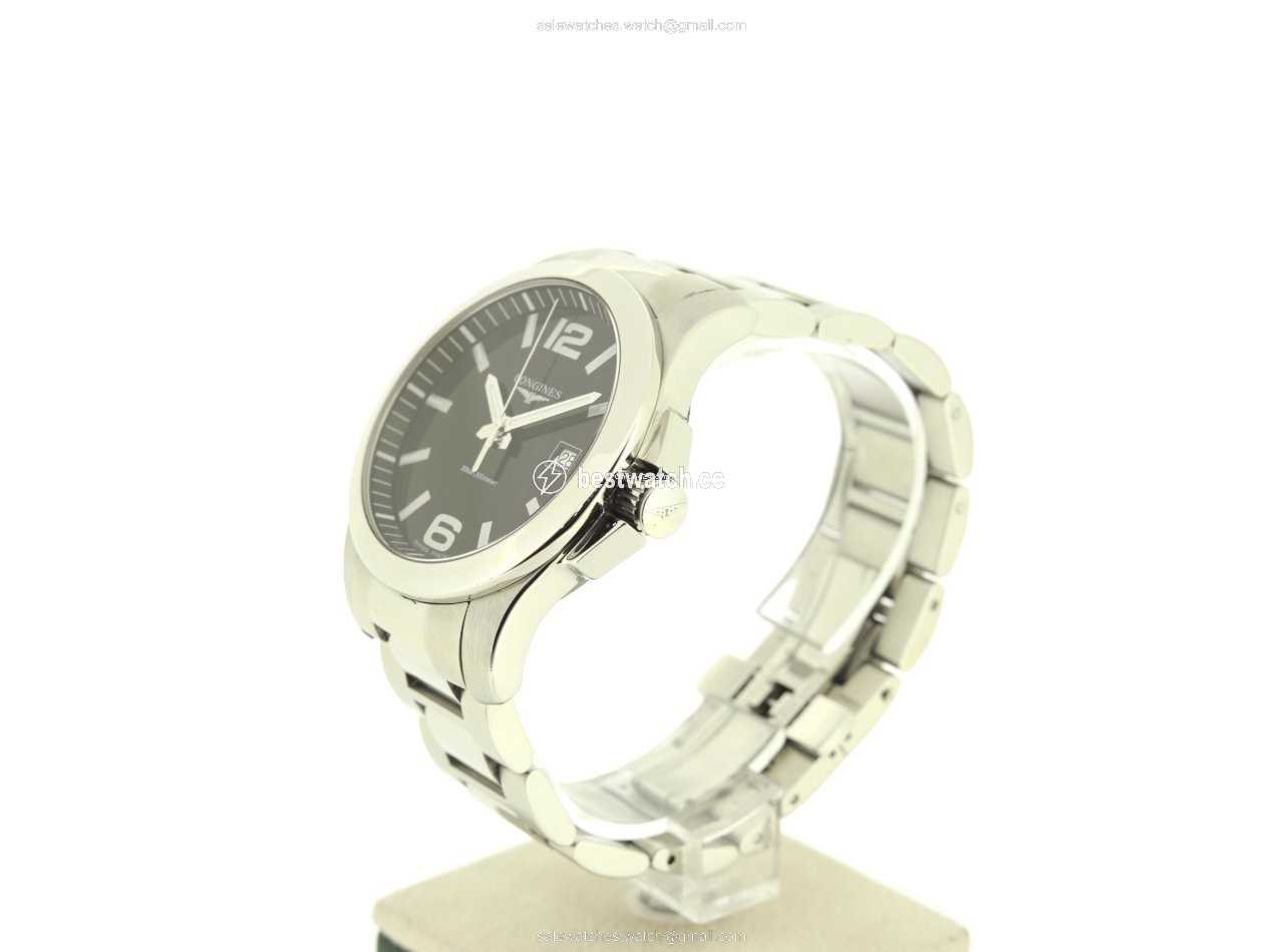 IMG_9086 Longines Conquest Mens watch Unisex Quartz Steel L3.759.4.58.6 3