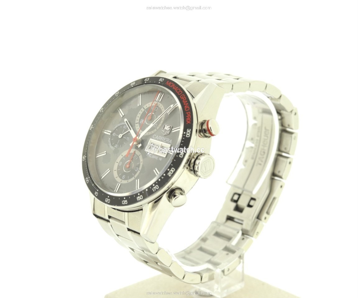 IMG_9086 TAG Heuer Carrera Calibre 16 Mens watch Unisex Automatic Steel CV2A1F 3