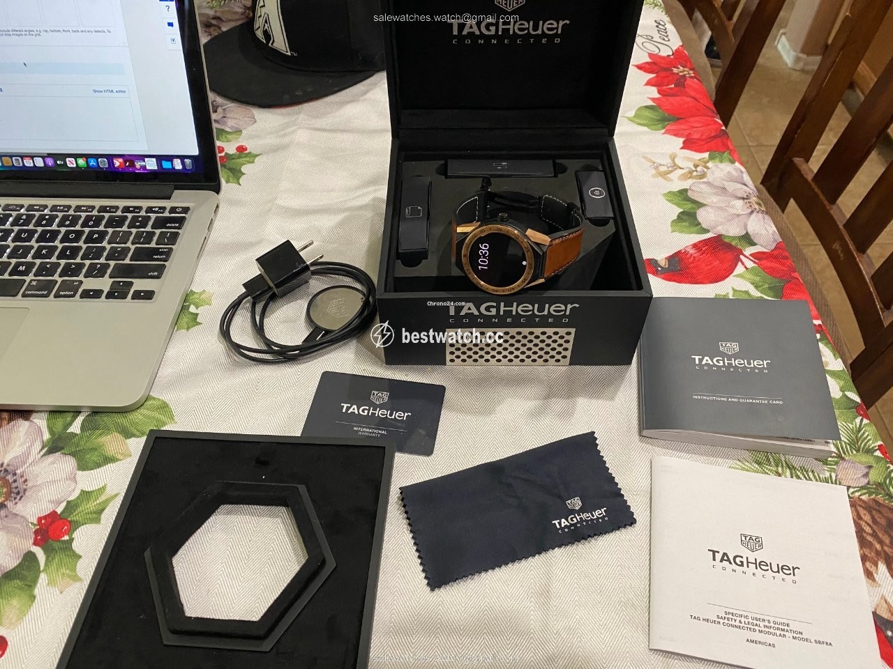TAG Heuer Connected Mens watch Unisex Quartz Rose gold SBF8A5000.32FT6110 3