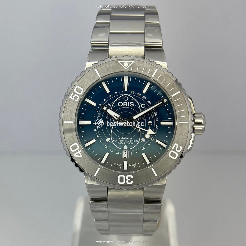 Oris Aquis Mens watch Unisex Automatic Steel 01 761 7765 4185-Set 3