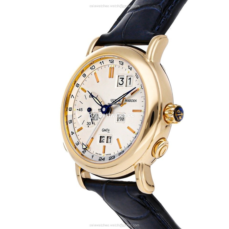 IMG_9086 Ulysse Nardin GMT + - Perpetual Mens watch Unisex Automatic Rose gold 326-22 3