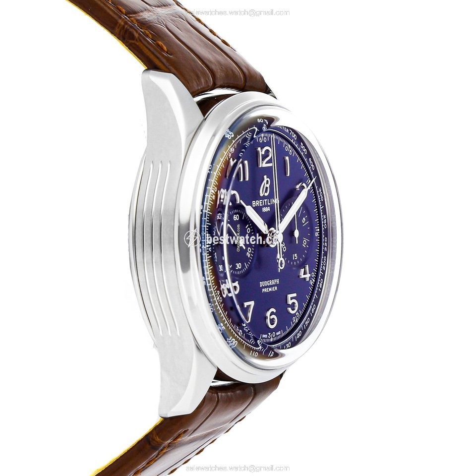 IMG_9086 Breitling Duograph Mens watch Unisex Manual winding Steel AB1510171C1P1 3