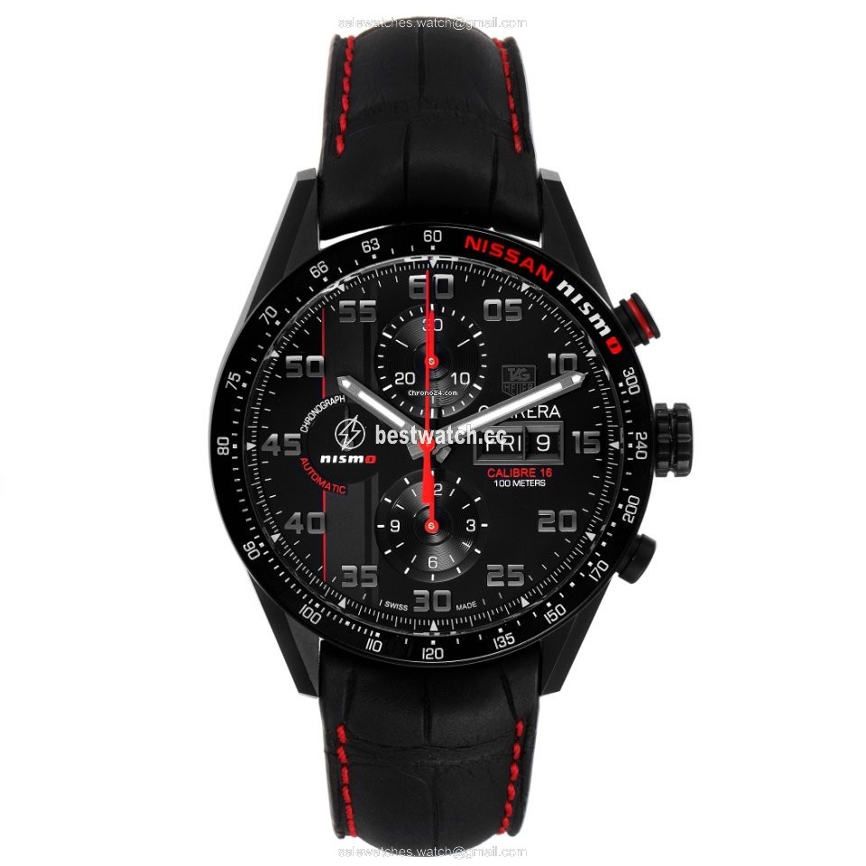 TAG Heuer Carrera Calibre 16 Mens watch Unisex Automatic Titanium CV2A82.FC6237 3