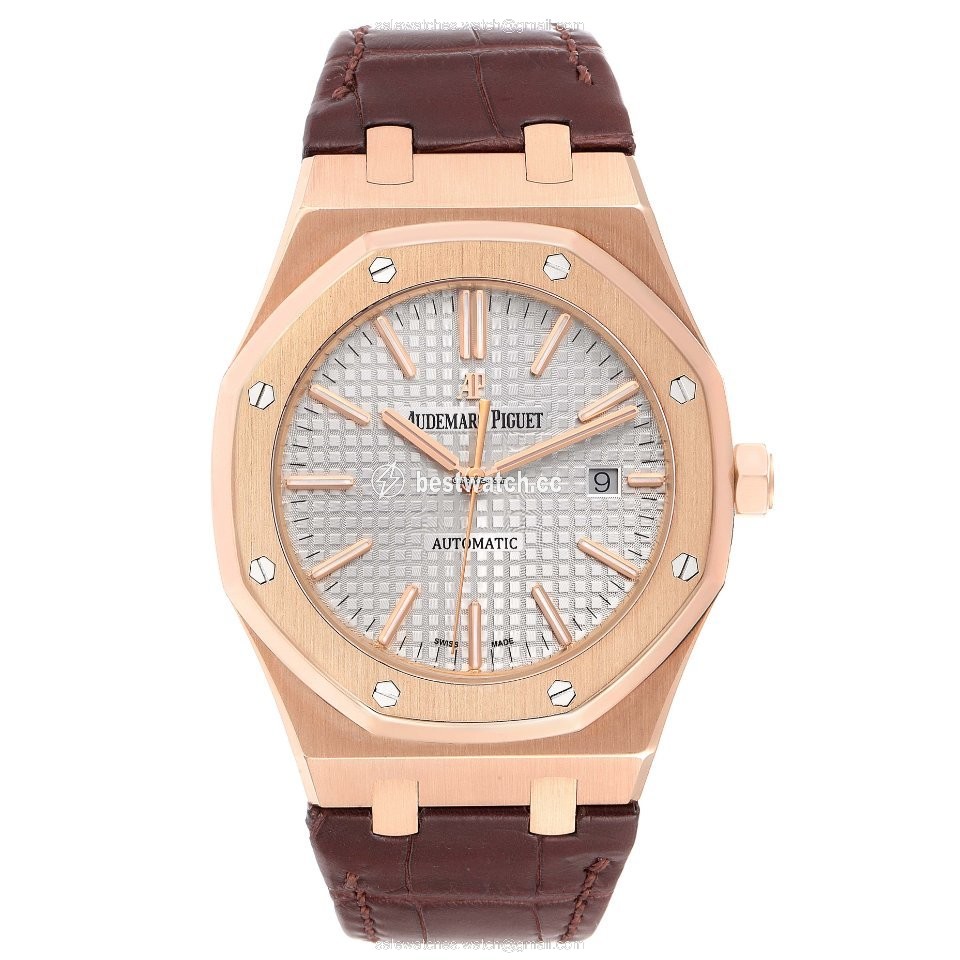 IMG_9086 Audemars Piguet Royal Oak Selfwinding Mens watch Unisex Automatic Rose gold 15400OR.OO.D088CR.01 3