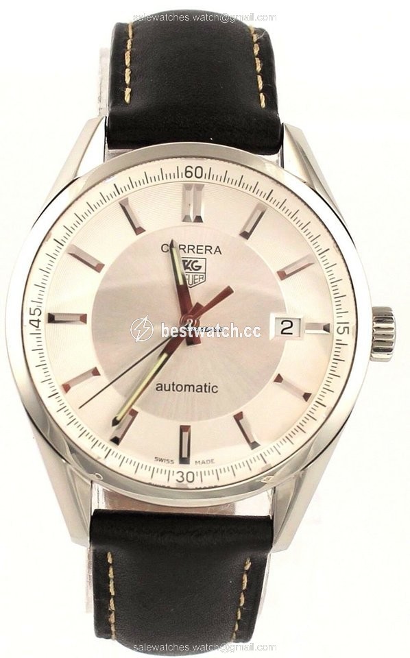 IMG_9086 TAG Heuer Carrera Calibre 5 Mens watch Unisex Automatic Steel WV211A.FC6202 3