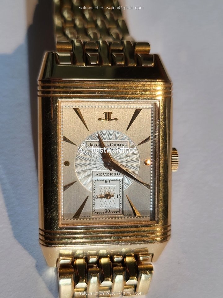 IMG_9086 Jaeger-LeCoultre Reverso Mens watch Unisex Manual winding Red gold 270.2.62 3
