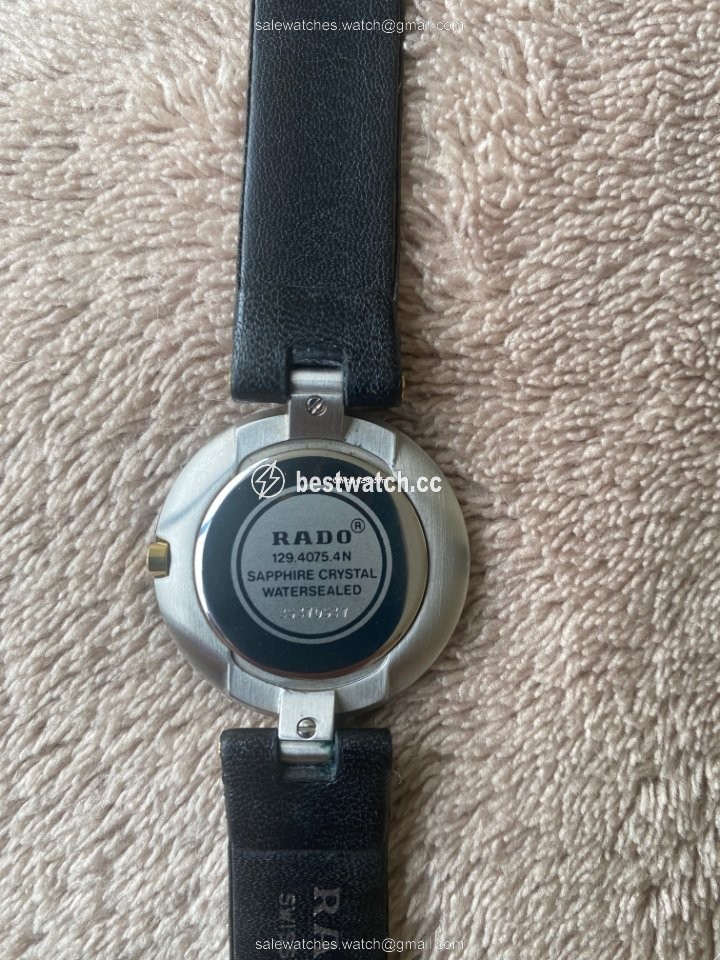 Rado Coupole Mens watch Unisex Quartz Steel 129.4075.4N 3