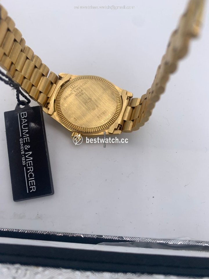 Baume & Mercier Quartz Yellow gold 63193 3