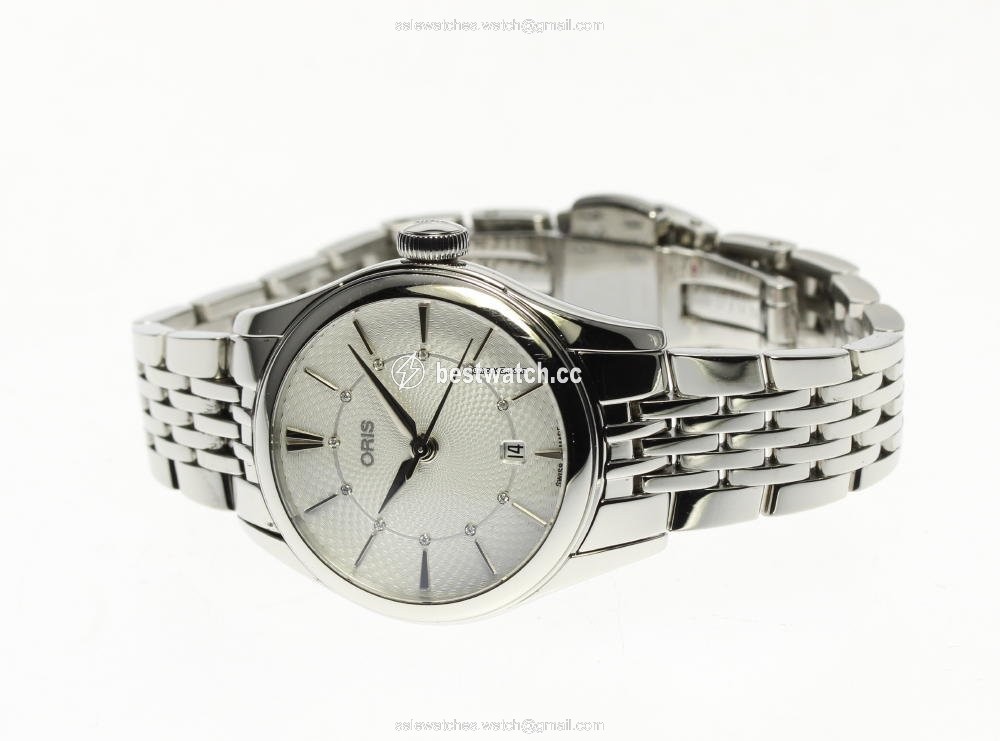 IMG_9086 Oris Artelier Date Womens watch Automatic Steel 01 561 7722 4051-07 8 14 79 3