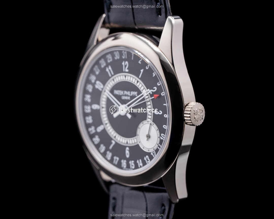 IMG_9086 Patek Philippe Calatrava Mens watch Unisex Automatic White gold 6006G-001 3