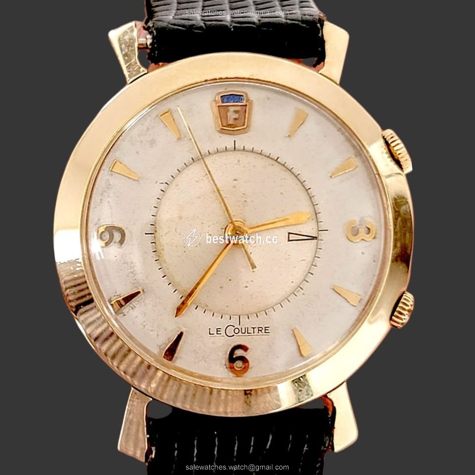 IMG_9086 Jaeger-LeCoultre Mens watch Unisex Manual winding Gold Steel Jaeger-LeCoultre Memovox Ref. 3015 3