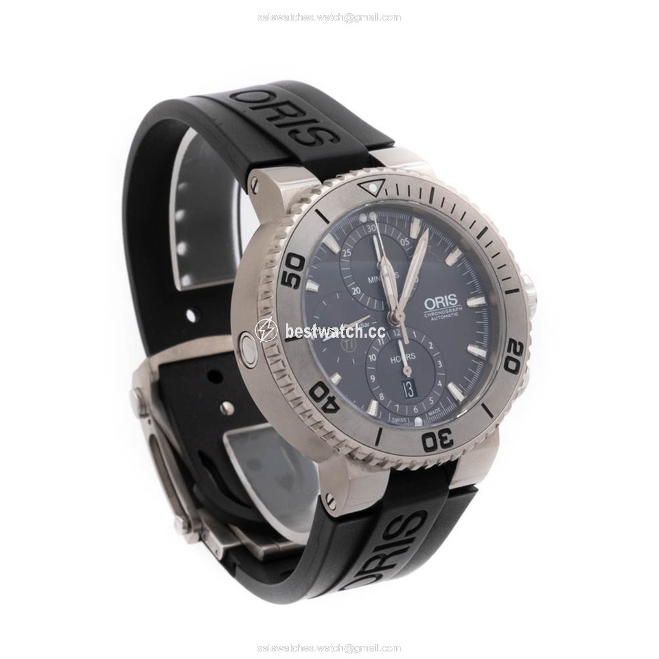 Oris Aquis Titan Chronograph Titanium 01 674 7655 7253-07 4 26 34TEB 3