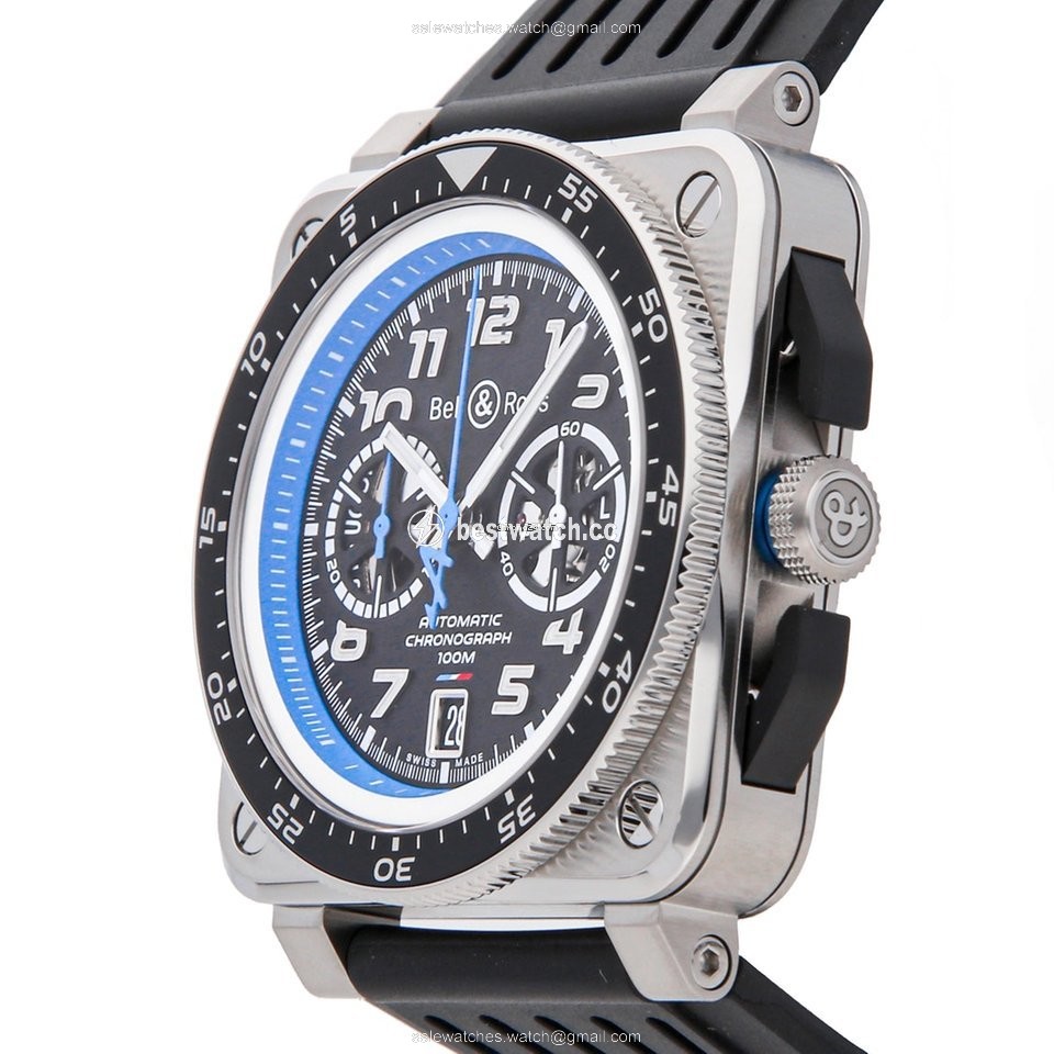 IMG_9086 Bell & Ross BR 03-94 Chronographe Mens watch Unisex Automatic Steel BR0394-A521 SRB 3