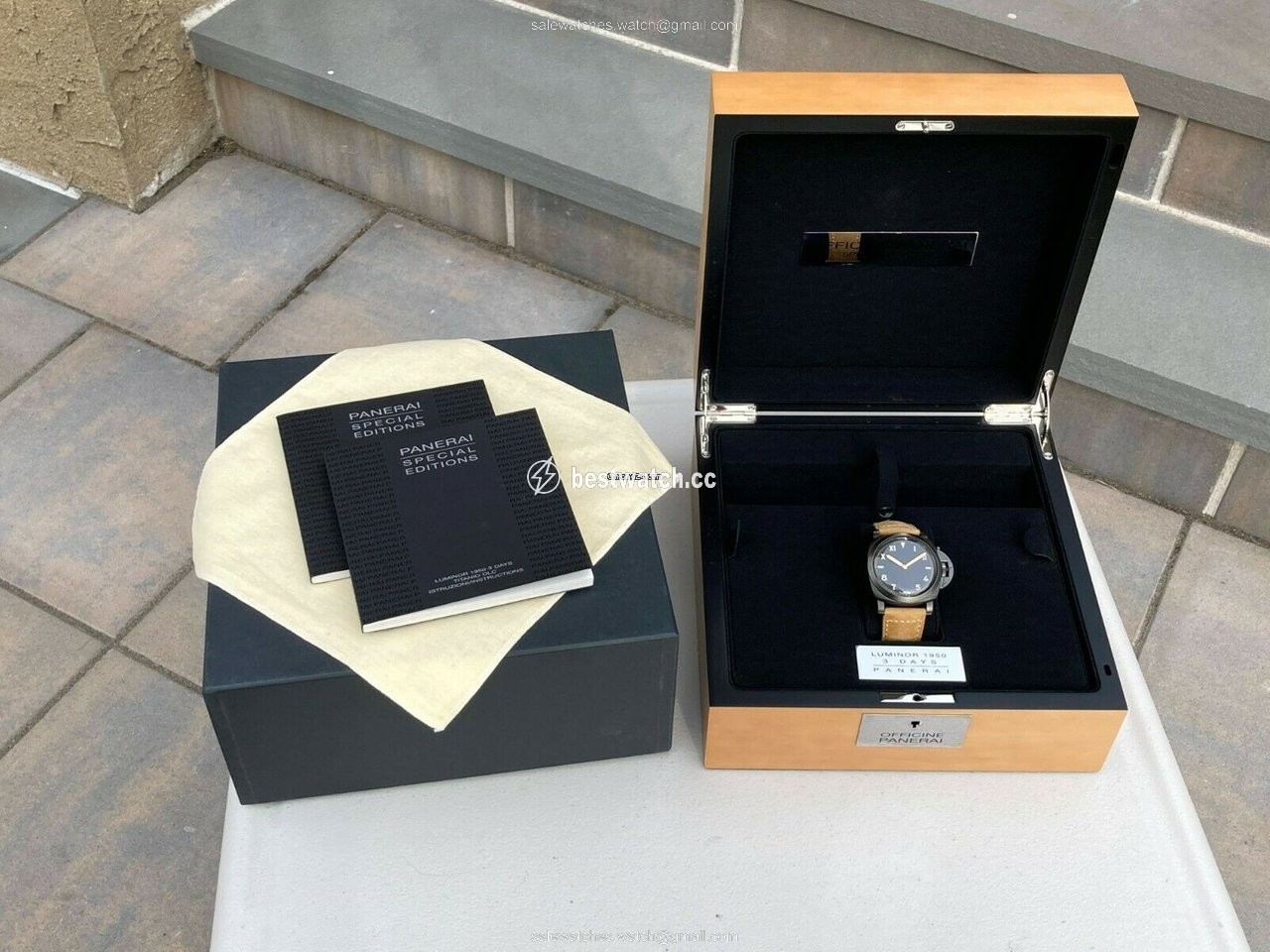IMG_9086 Panerai Special Editions Mens watch Unisex Manual winding Titanium PAM 00629 3