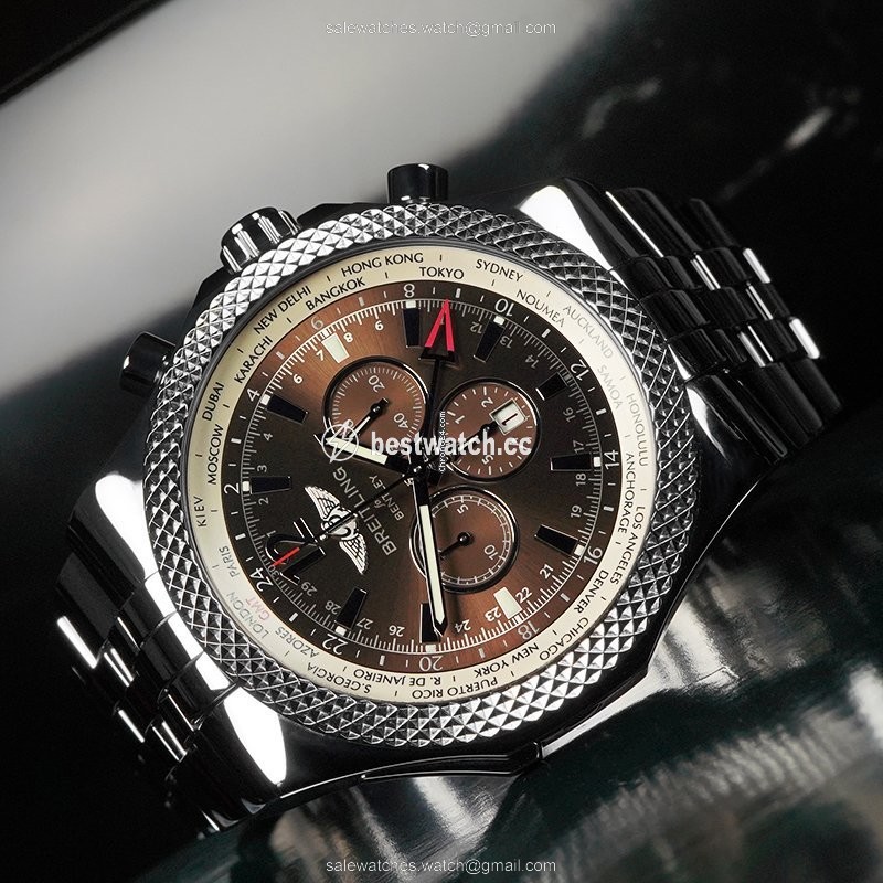 Breitling Bentley GMT Mens watch Unisex Steel A4736212 3