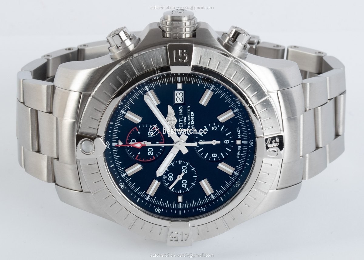 Breitling Super Avenger Mens watch Unisex Automatic Steel A13375101B1A1 3
