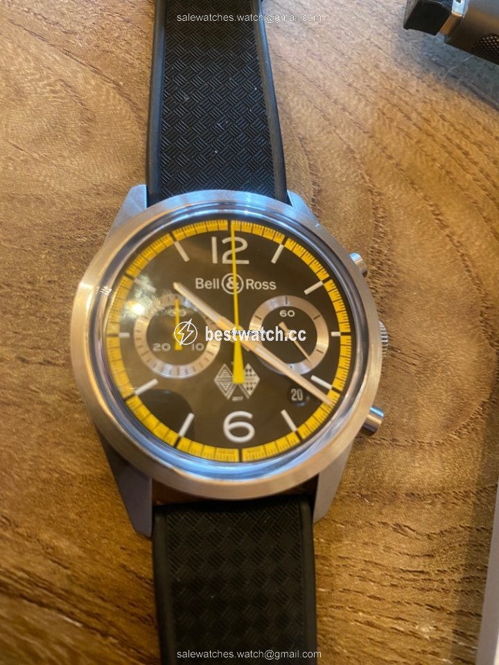 IMG_9086 Bell & Ross BR V1 Mens watch Unisex Automatic Steel BRV126-RS40-ST SRB 3