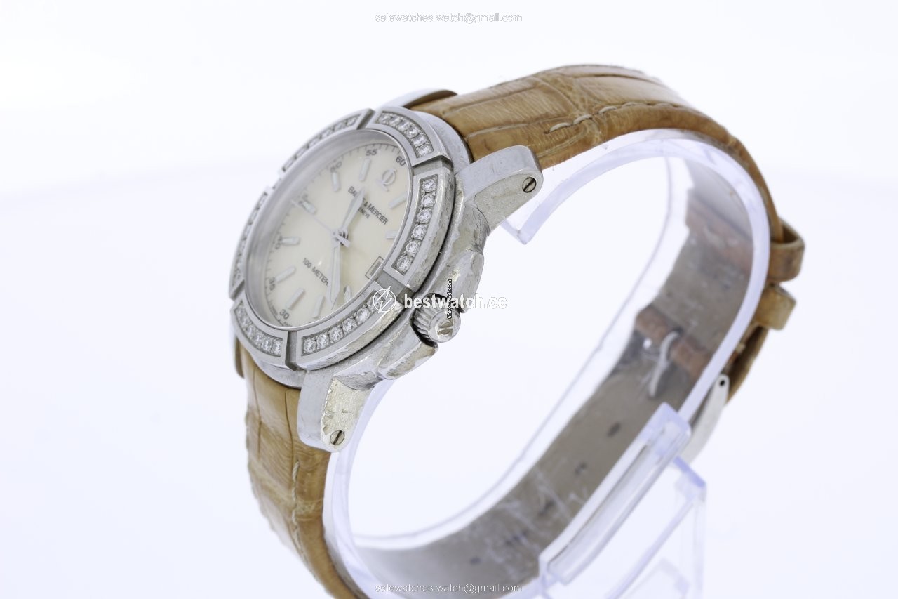 Baume & Mercier Capeland Womens watch Quartz Steel MOA08381 3