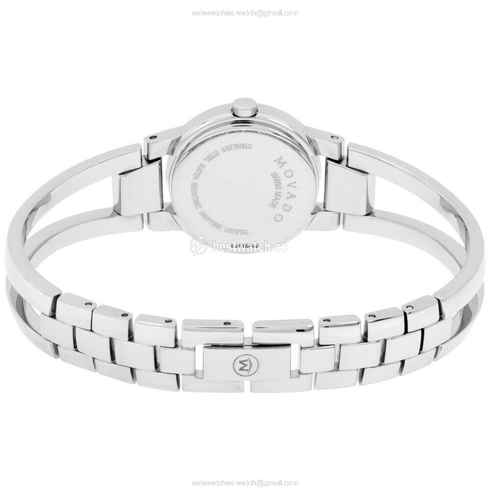IMG_9086 Movado Amorosa Womens watch Quartz Steel 606538 3