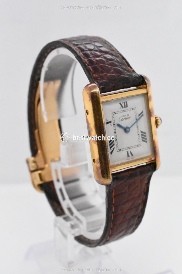 Cartier Tank Womens watch Quartz Silver 2415 3