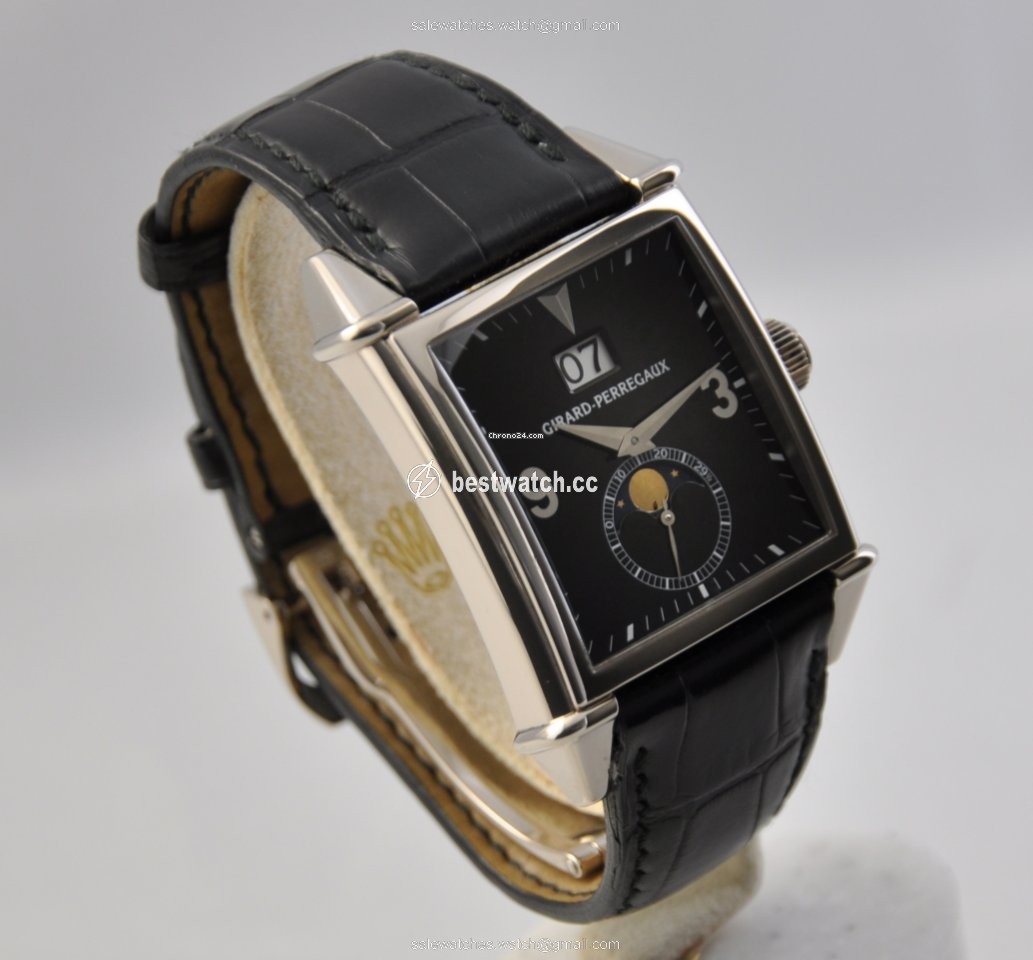 IMG_9086 Girard Perregaux Vintage 1945 Mens watch Unisex Automatic White gold 2580 3