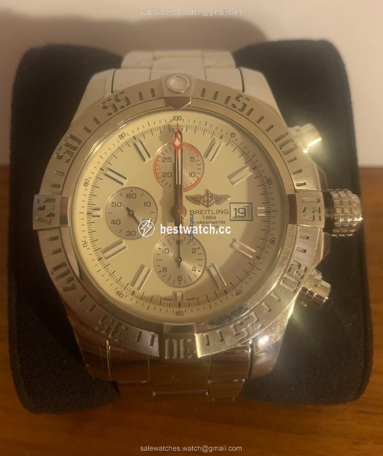 IMG_9086 Breitling Super Avenger II Mens watch Unisex Automatic Steel A1337111 3