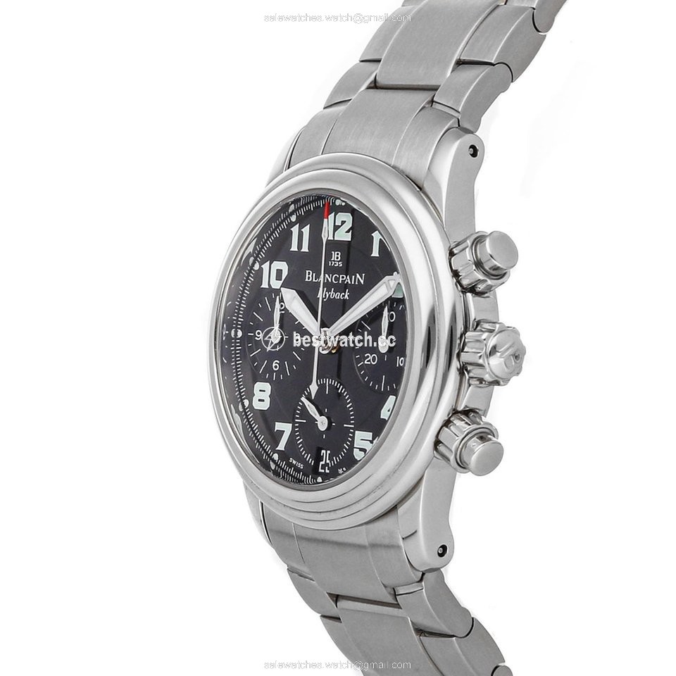 Blancpain Leman Fly-Back Mens watch Unisex Automatic Steel 2385F-1130-71 3