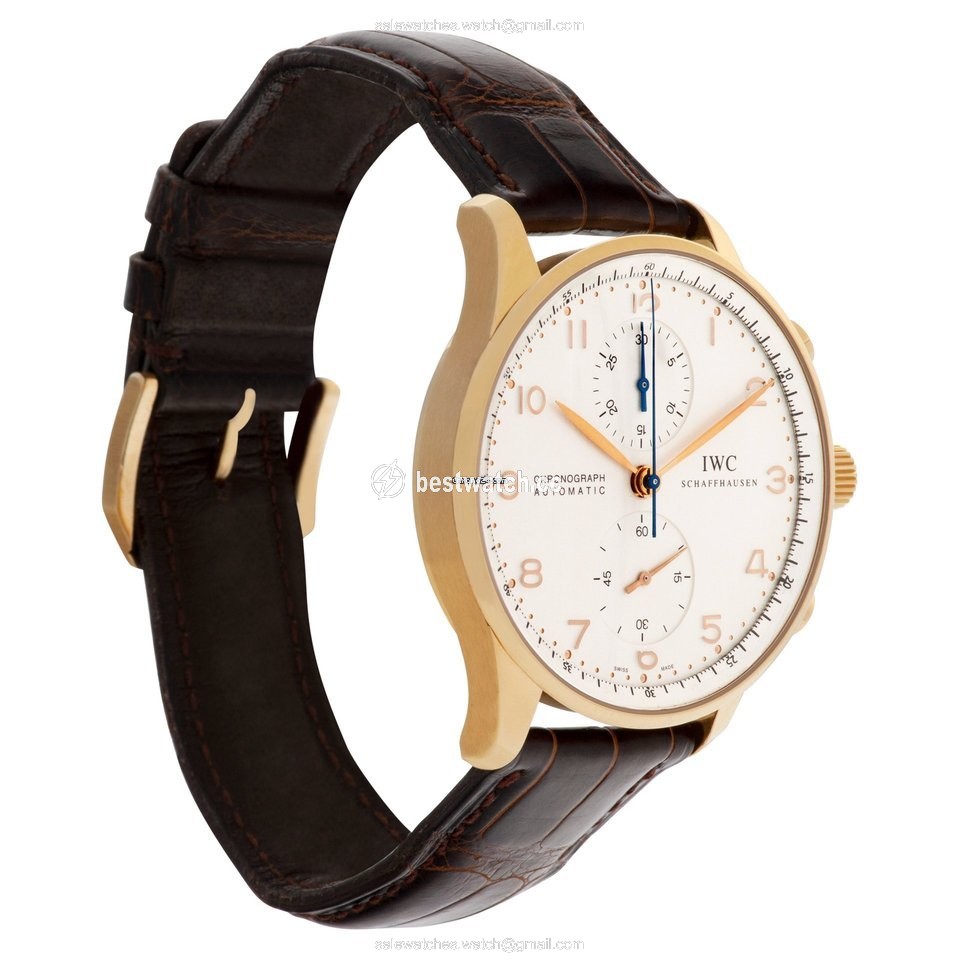 IWC Portuguese Chronograph Mens watch Unisex Automatic Rose gold IW371480 3