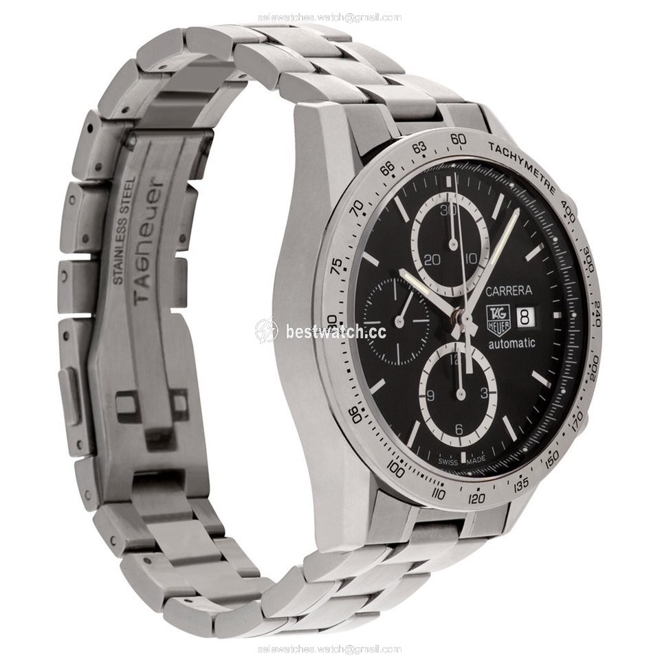 IMG_9086 TAG Heuer Carrera Calibre 16 Mens watch Unisex Automatic Steel CV2016 3