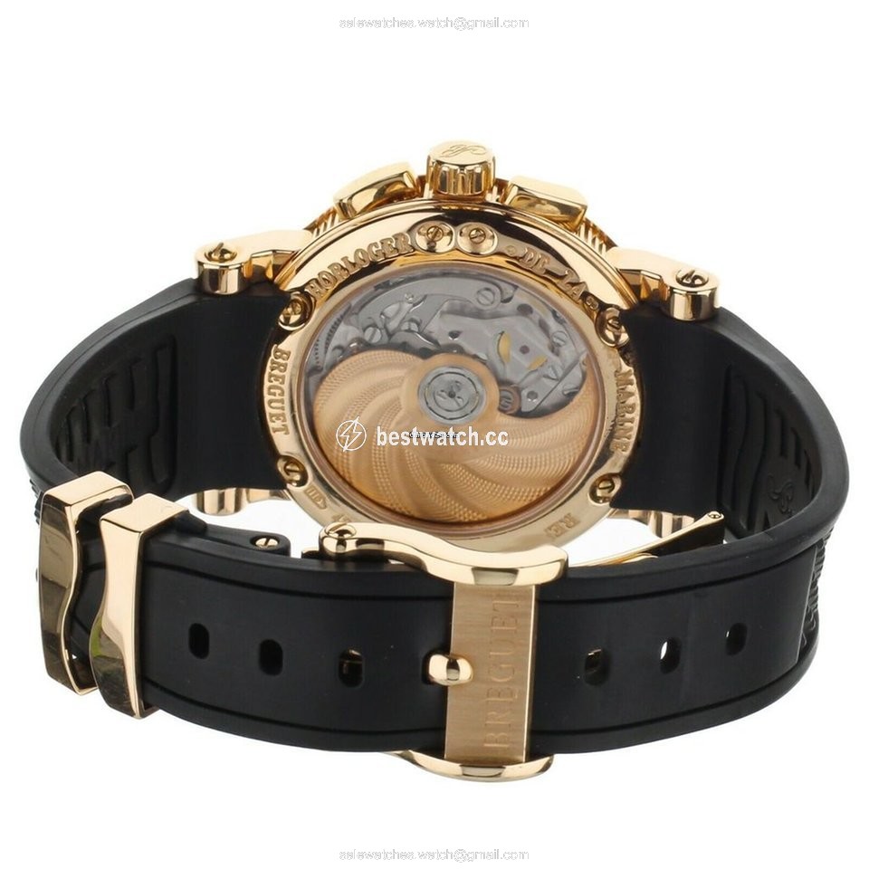 IMG_9086 Breguet Marine Mens watch Unisex Automatic Rose gold 5827BR 3