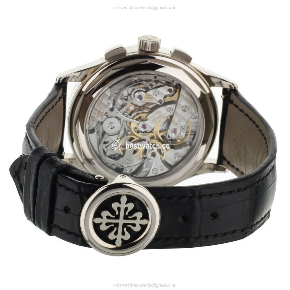 IMG_9086 Patek Philippe Chronograph Mens watch Unisex Manual winding Yellow gold 5170G-010 3