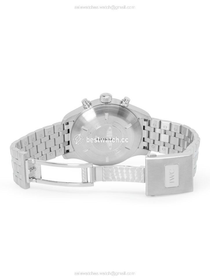 IMG_9086 IWC Pilot Spitfire Chronograph Mens watch Unisex Automatic Steel IW387804 3