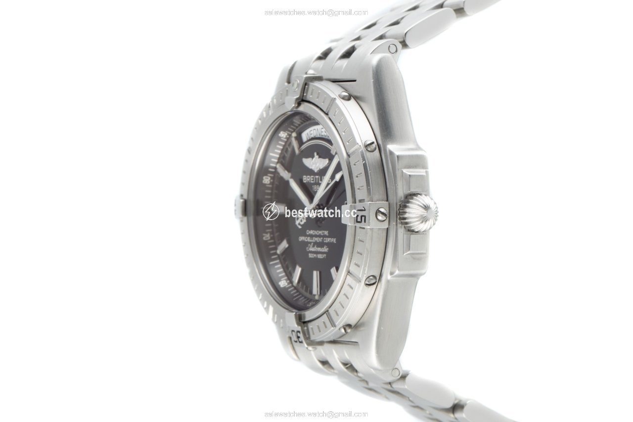 IMG_9086 Breitling Headwind Mens watch Unisex Automatic Steel A45355 3