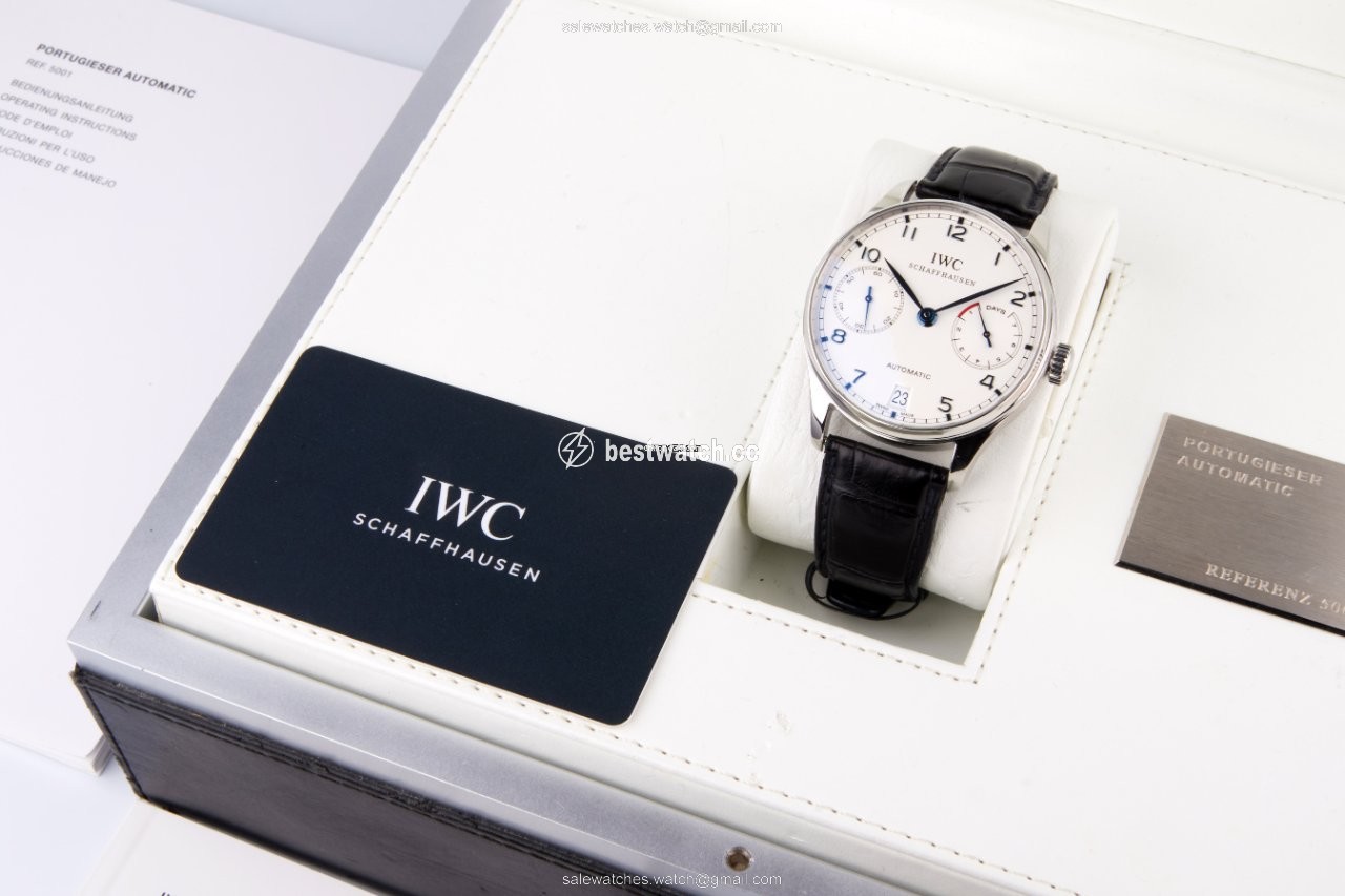 IMG_9086 IWC Portuguese Automatic Mens watch Unisex Automatic Steel IW500107 3