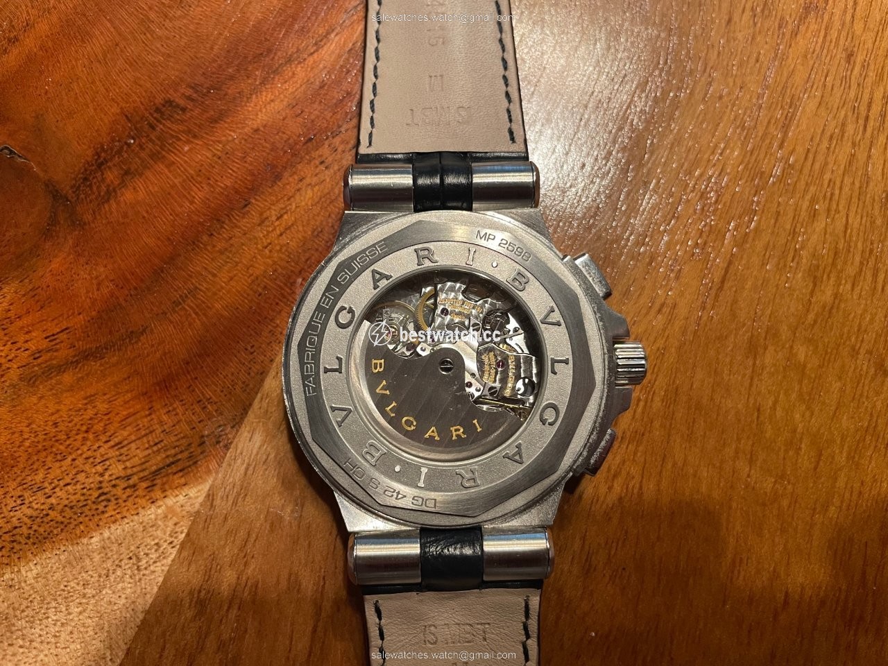 IMG_9086 Bulgari Diagono Mens watch Unisex Automatic Steel DG42C3SLDCH 3