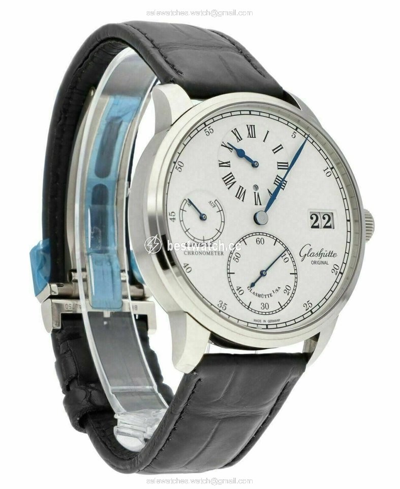 IMG_9086 Glashutte Original Senator Chronometer Regulator White gold 1-58-04-04-04-04 3