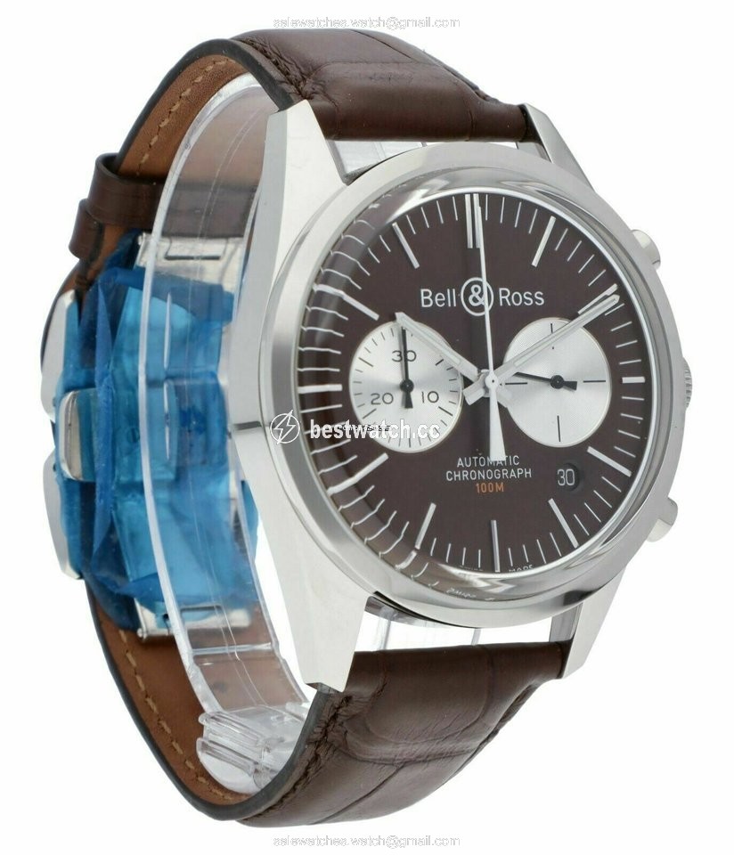 IMG_9086 Bell & Ross Vintage Automatic Steel BRG126-BRN-ST SCR 3