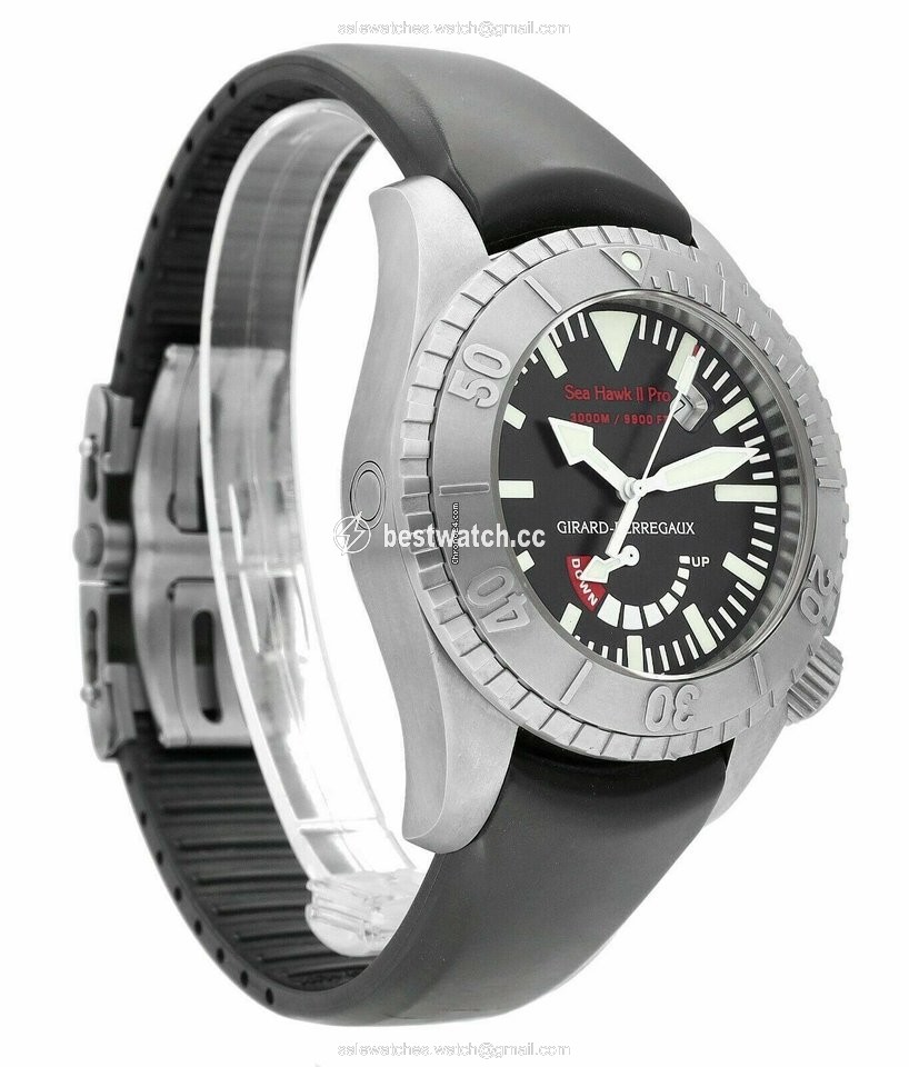IMG_9086 Girard Perregaux Sea Hawk Automatic Titanium 49940-21-631-FK6D 3