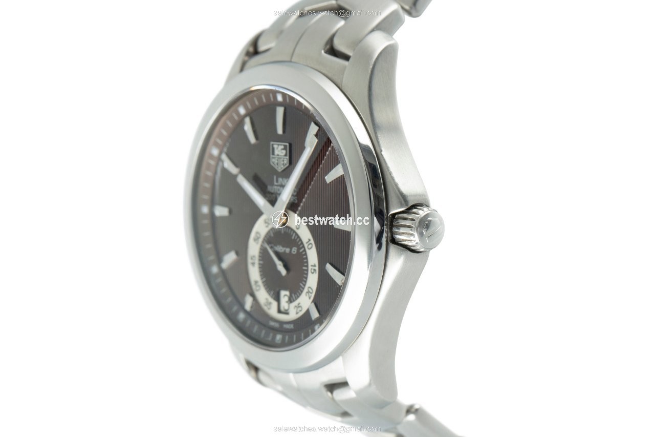 IMG_9086 TAG Heuer Link Calibre 6 Mens watch Unisex Automatic Steel WJF211C 3