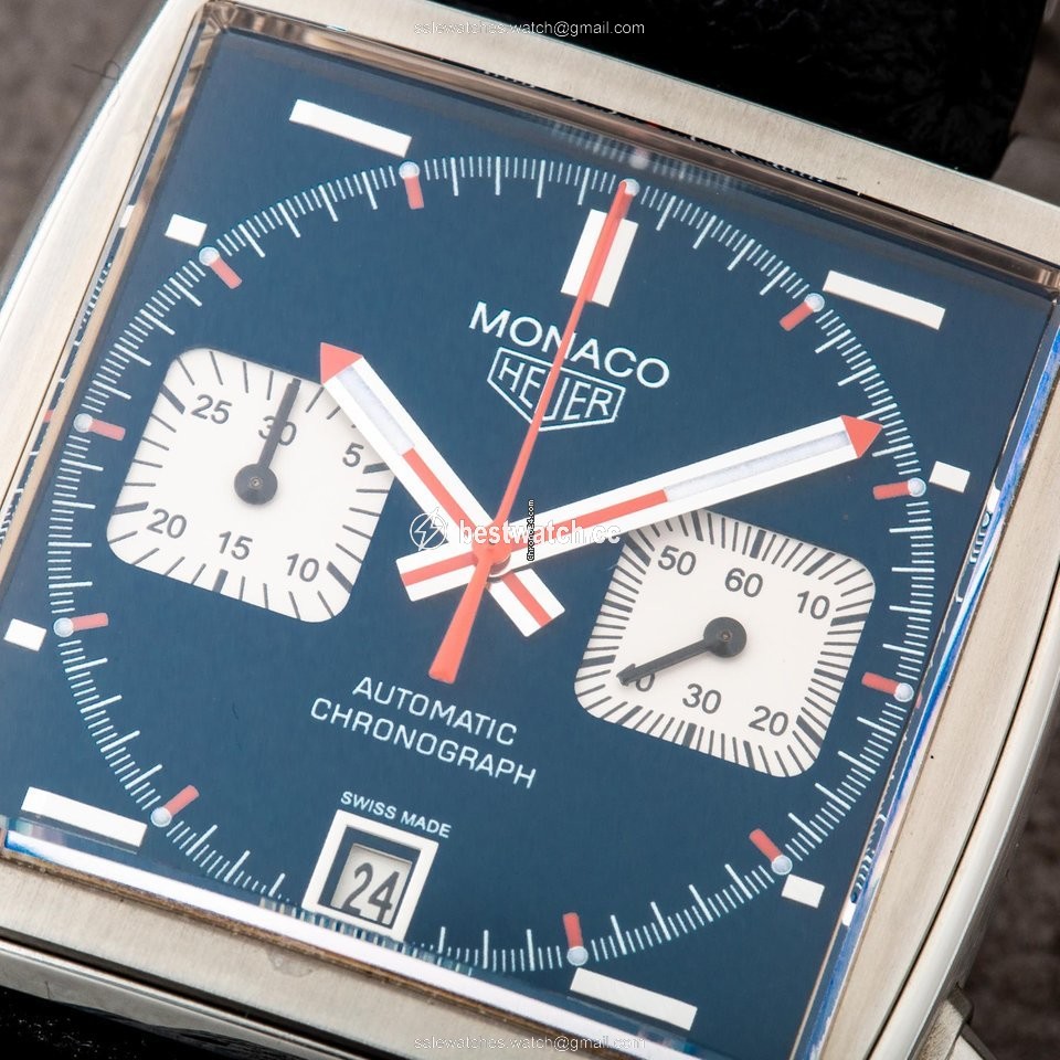 IMG_9086 TAG Heuer Monaco Calibre 11 Mens watch Unisex Automatic Steel CAW211A.EB0026 3
