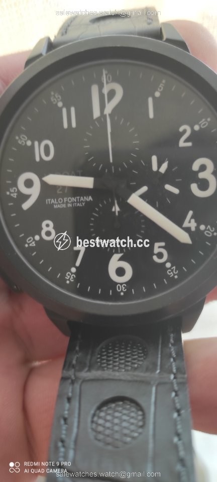 IMG_9086 U-Boat Flightdeck Mens watch Unisex Automatic Steel U-7750 55 3