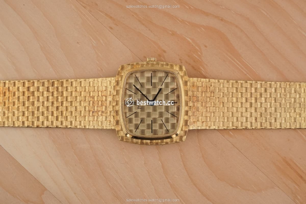 IMG_9086 Piaget Mens watch Unisex Manual winding Yellow gold 9571 3